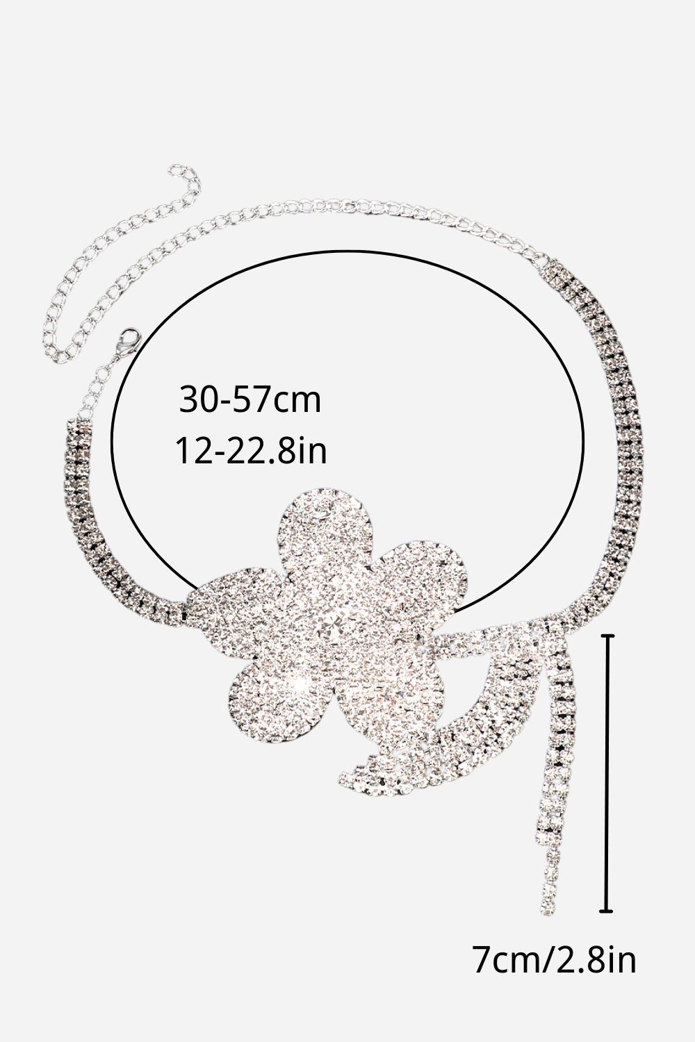 Eunice Flower Diamond Choker Necklace