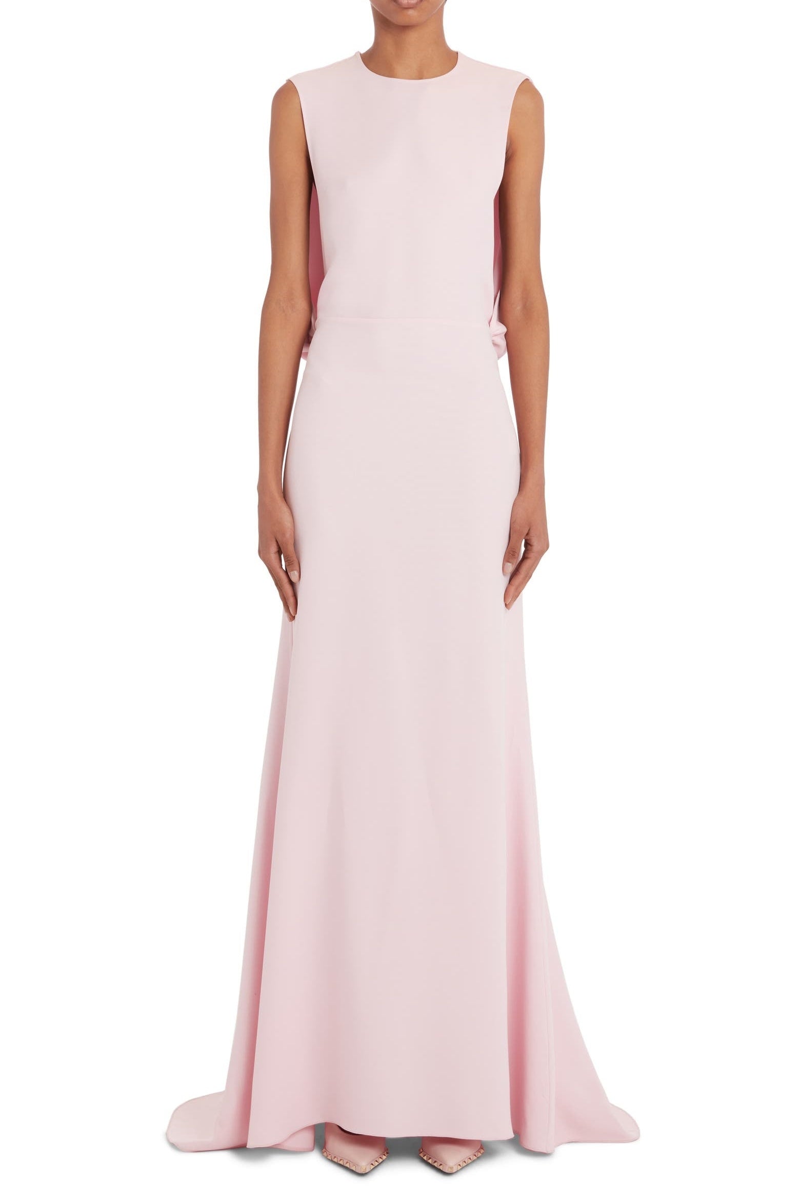 Venus Open Back Bow Detail Maxi Dress