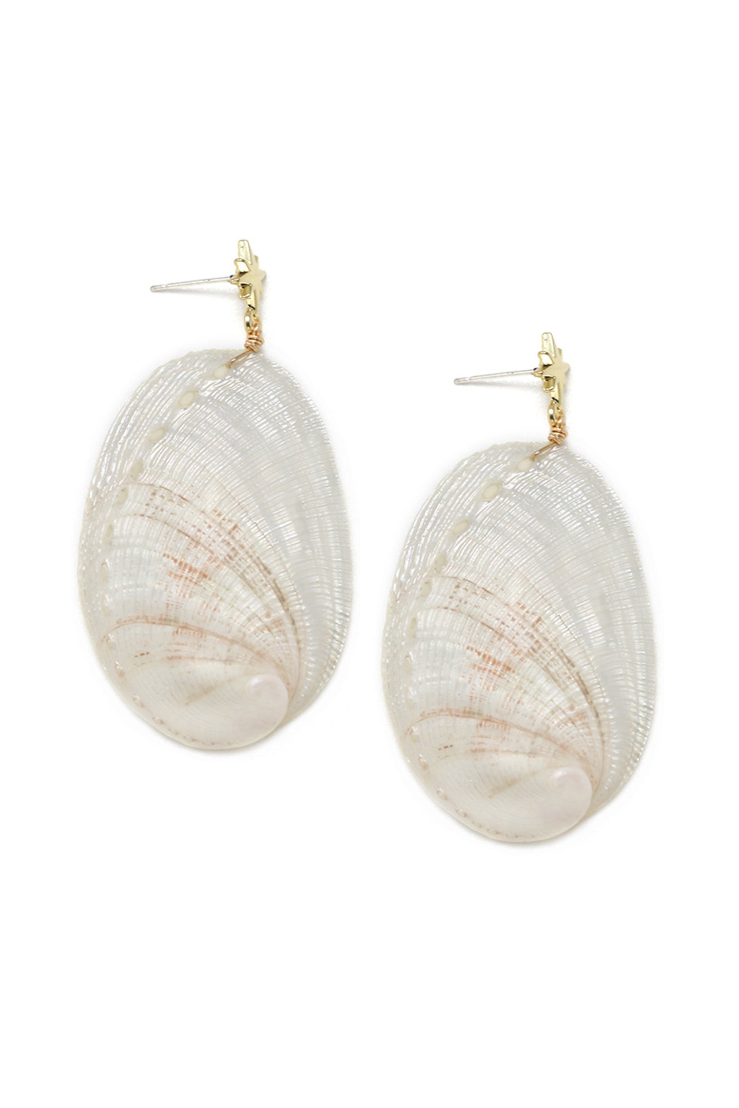 Shell Pendant Pearl Necklace