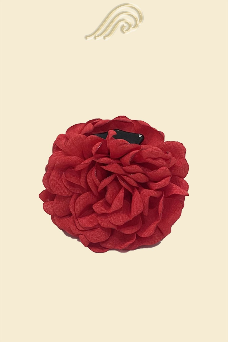 Antonia Handmade Rose Hair Claw