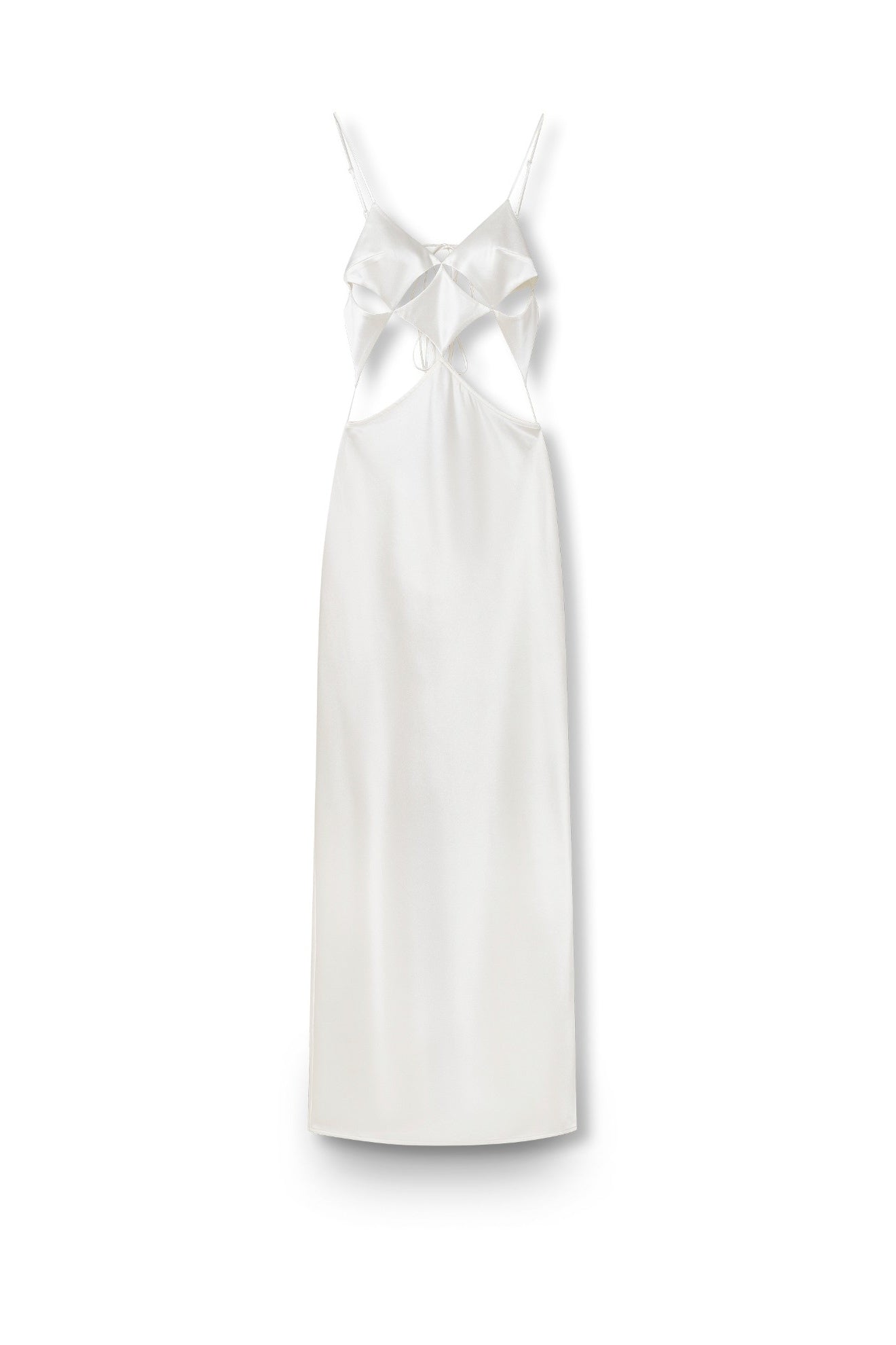 Chloe Spaghetti Strap Cutout Maxi Dress