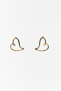 Heart Hoop Earrings