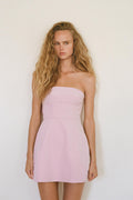 Truda Big Bowknot Tube A-line Mini Dress