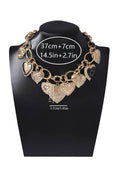 Metal Heart Charm Necklace