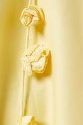 Emma Spaghetti Strap Rose Detail Mini Dress