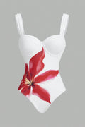 Sarah Floral Printed Two-pieces Swim Set