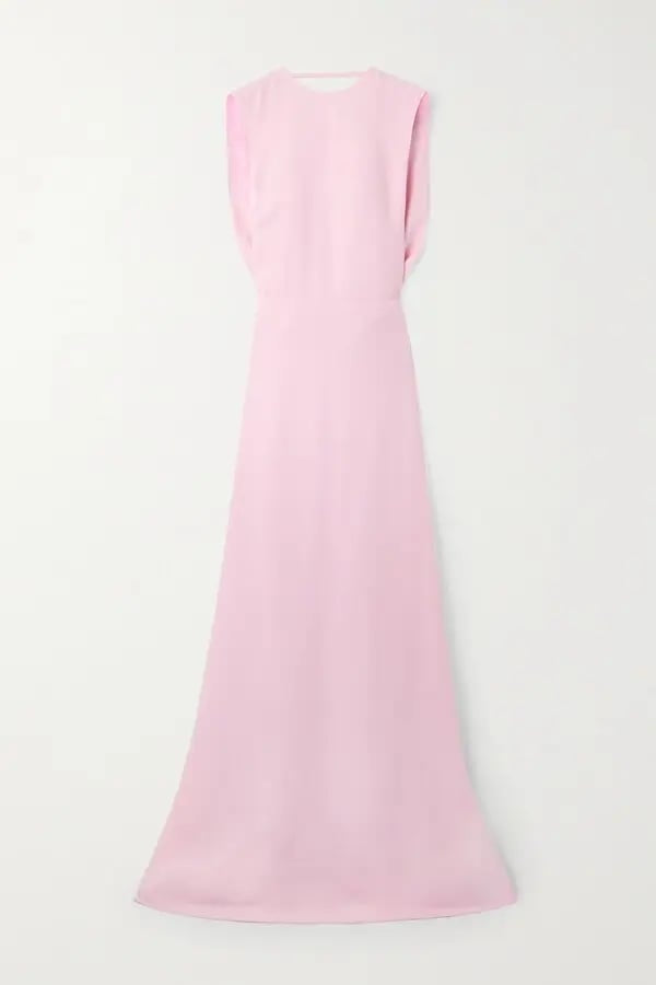 Venus Open Back Bow Detail Maxi Dress