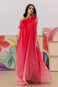 Fiona One Shoulder Gradient Maxi Dress