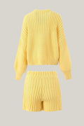 Jocelyn Puff Sleeve Knit Set