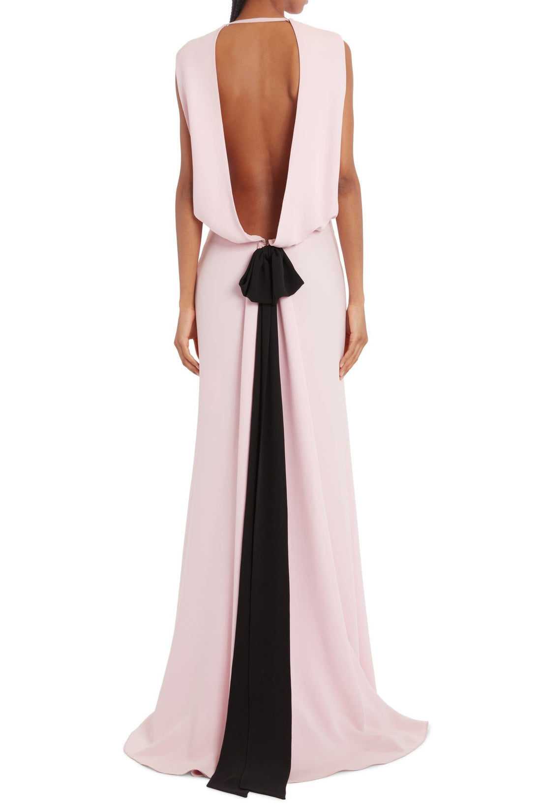 Venus Open Back Bow Detail Maxi Dress