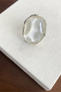 Water Grain Irregular Earrings & Ring Set