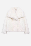 Lucy Faux Fur Shawl Collar Jacket