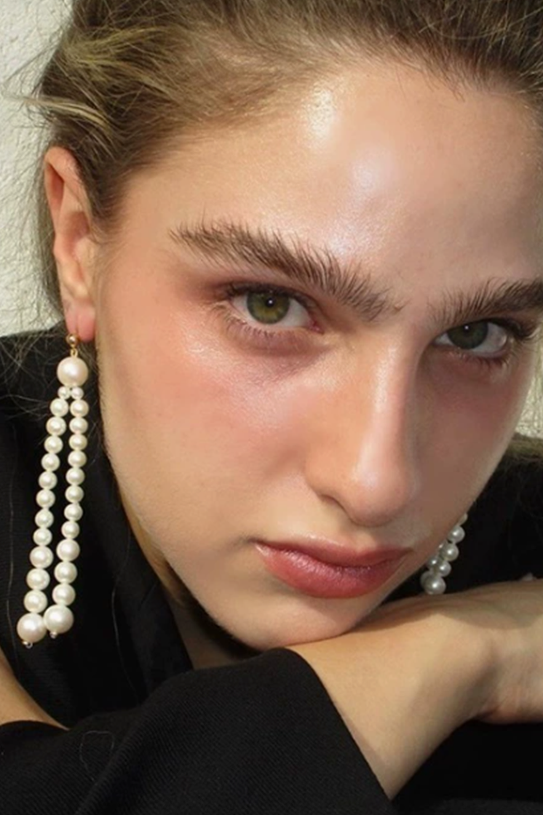 Pearl Chandelier Drop Earrings