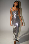 Victoria Open Back Sequin Maxi Dress