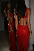 Victoria Open Back Sequin Maxi Dress