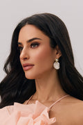 Shell Flower Petal Ear Cuffs
