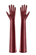 Denise Faux Leather Matching Gloves