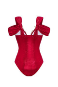 Rita V-neck Crystal Embellished Two-pieces Swim Set