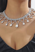 Rhinestone Tassel Necklaces