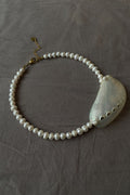 Shell Pendant Pearl Necklace
