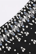 Verna Crystal-embellished Sleeveless Midi Dress