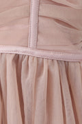 Myrna Bowknot Mesh Mini Slip Dress