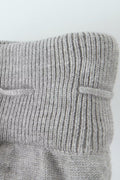 Bowknot Ribbed Three-piece Knitted Set