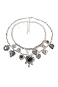 Two-Pack Irregular Heart Necklace Set