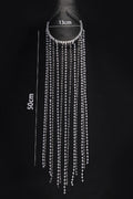 Crystal Pearl Tassel Headband