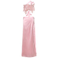Barbara Embroidered Floral Tube Top & Skirt Set