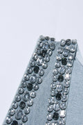 Shirley Crystal Embellished Denim Mini Dress