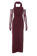 Martina Strapless Maxi Split Dress