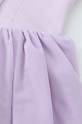 Gail Off Shoulder Ruffle Hemline Mini Dress