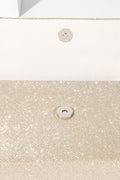 Metallic Shine Diamante Handle Bag