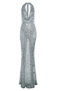 Zora Sequins Crochet Maxi Dress