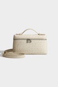 Artificial Leather Crossbody Bag
