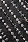 Crystal Pearl Tassel Headband