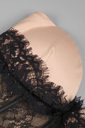 Barbara Embroidered Lace Strapless Maxi Dress