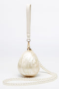 Pearl Strap Egg Bag