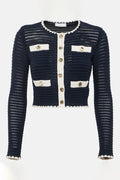 Denise Contrast Trim Knit Set