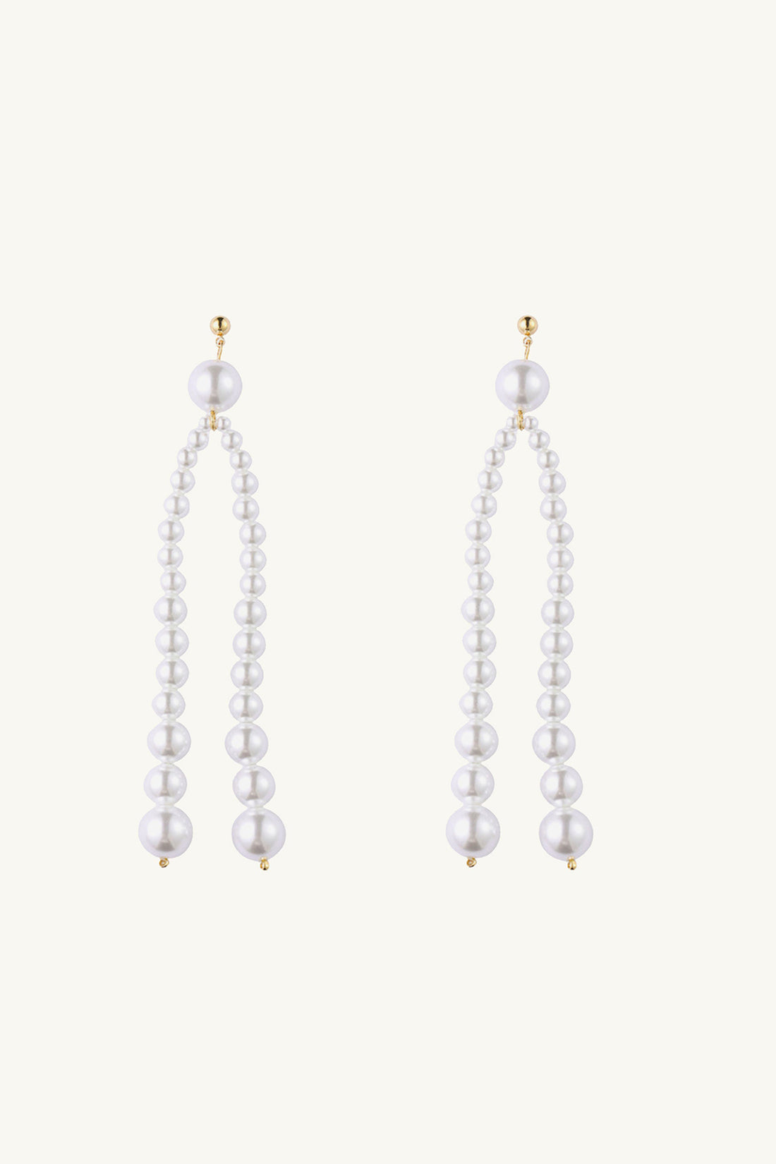 Pearl Chandelier Drop Earrings