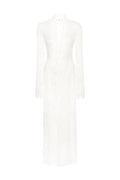 Anna Long Sleeve Sheer Lace Maxi Dress