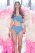 Leila Ruffle Detail Bikini