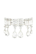 Multi Layer Geometric Crystal Necklace