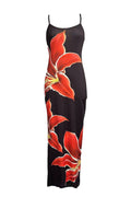 Renata Floral Print Scoop Neck Maxi Dress
