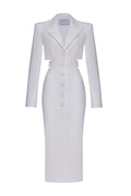 Antonia Cut Out Blazer Midi Dress