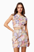 Bianca Floral Embroidered Mini Set