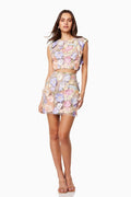 Bianca Floral Embroidered Mini Set