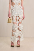 Camille Halterneck Cut-out Knit Maxi Dress