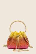 Carlin Diamente Loop Handle Bucket Bag